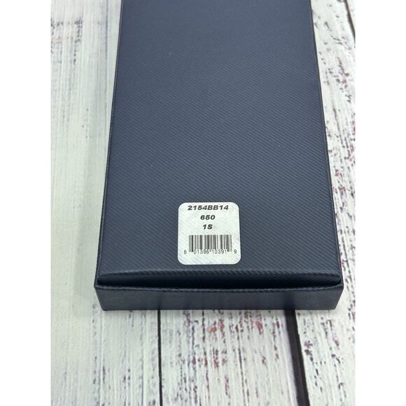 NEW Brooks Brothers Men's Silk Blue & White Striped Pink Flamingo Suspenders OS - Picture 6 of 6